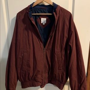 Red Bomber Jacket